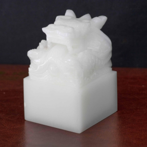 Ấn Rồng Đá Bạch Ngọc