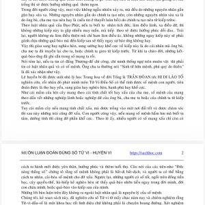 Alternative view of Muốn Luận Đoán Đúng Số Tử Vi