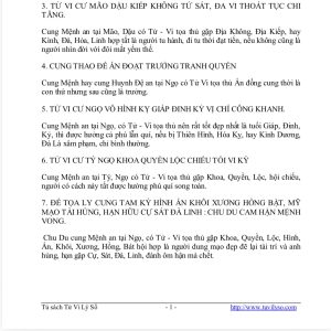 Alternative view of Tử Vi Thái Vân Trình