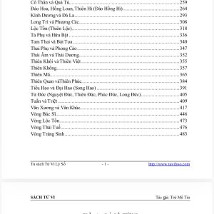 Alternative view of Sách Tử Vi