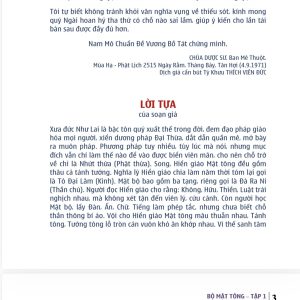 Alternative view of Bộ Mật Tông tập 1