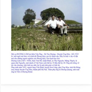 Alternative view of Khảo Sát 1 Số Ngôi Mộ Của Tiền Nhân Để Lại