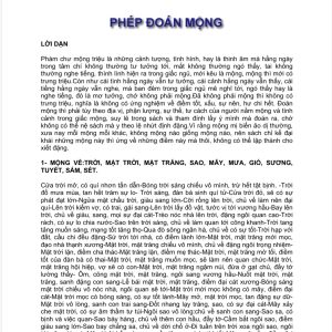 Phép Đoán Mộng