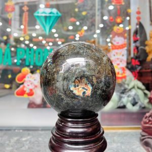 Alternative view of Bi Cầu Xà Cừ - Đá Hắc Nguyệt Quang